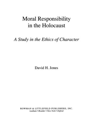 cover image of Moral Responsibility in the Holocaust